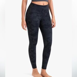 Camo Leggings Large Colorfulkoala Green Womens High Waisted Yoga Pants 7/8